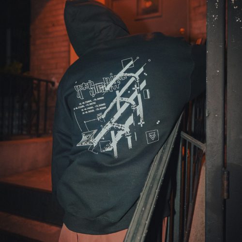 Back of Hoodie Fitted
